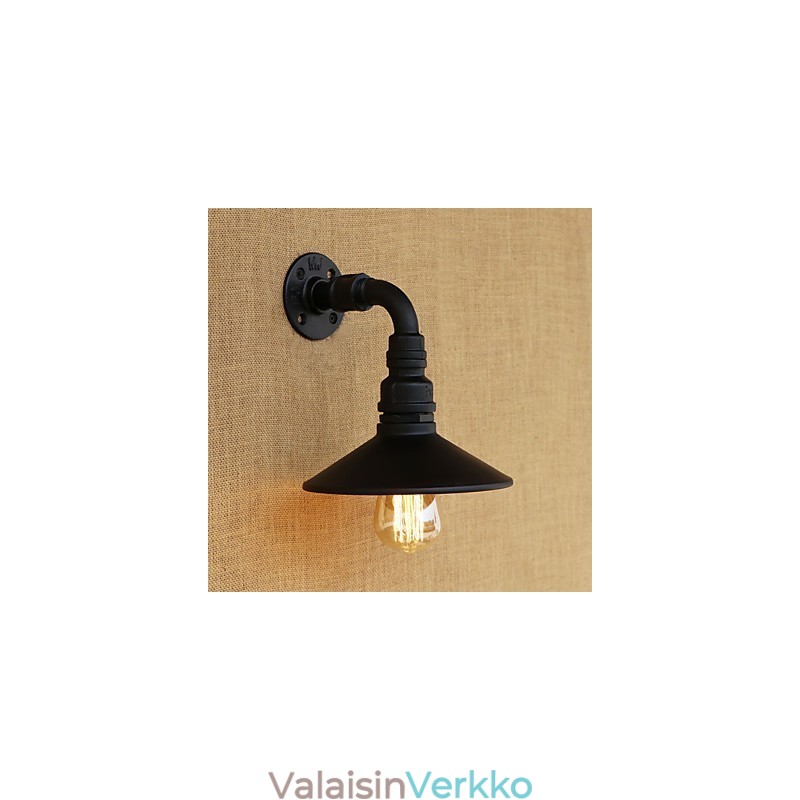 Rustic Lodge Country Retro Painting Feature Mini Style Ambient Light -seinävalaisimiin