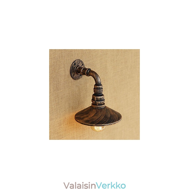 Rustic Lodge Country Retro Painting Feature Mini Style Ambient Light -seinävalaisimiin