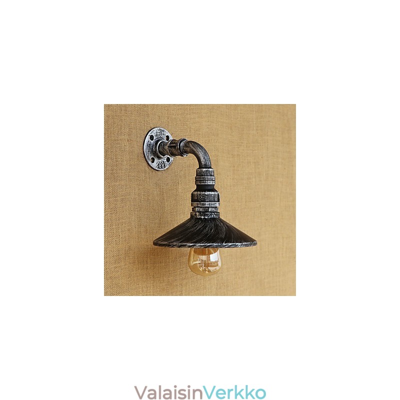 Rustic Lodge Country Retro Painting Feature Mini Style Ambient Light -seinävalaisimiin