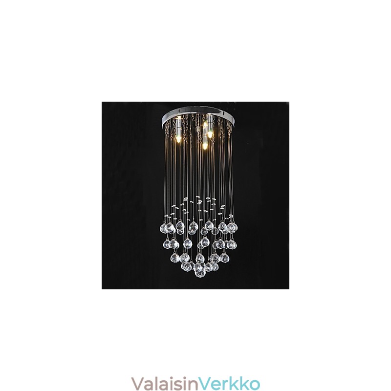 Perinteinen klassinen Crystal Crystal Crystal Metal Uppoteline