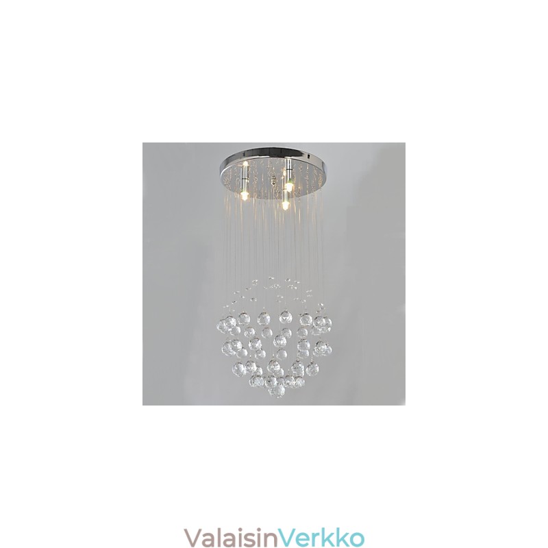 Perinteinen klassinen Crystal Crystal Crystal Metal Uppoteline