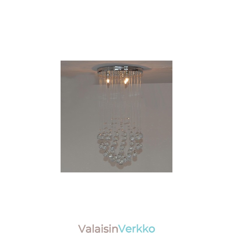 Perinteinen klassinen Crystal Crystal Crystal Metal Uppoteline