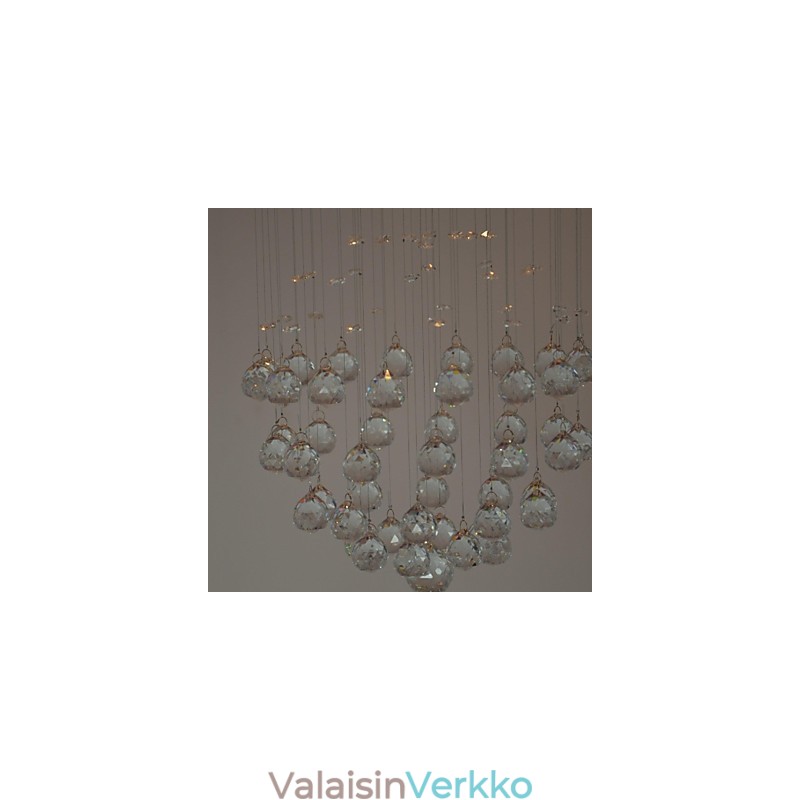Perinteinen klassinen Crystal Crystal Crystal Metal Uppoteline