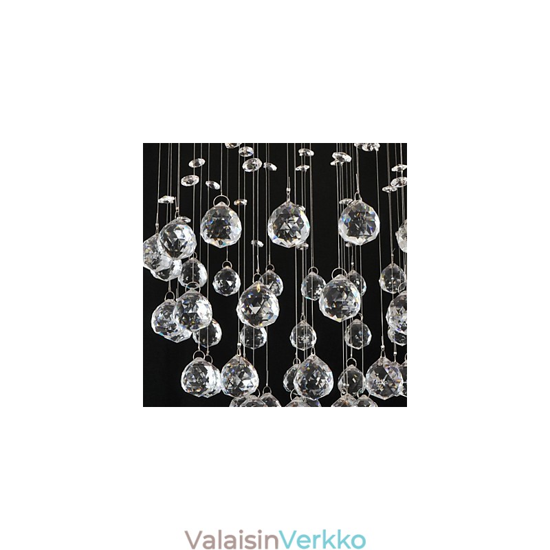Perinteinen klassinen Crystal Crystal Crystal Metal Uppoteline