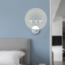 Moderni nykyaikainen maalausominaisuus Ambient Light -seinävalaisimille