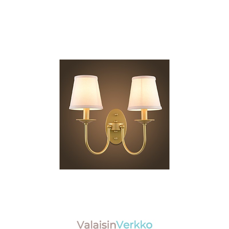 Rustic Lodge Simple Vintage Painting Feature Ambient Light -seinävalaisimet