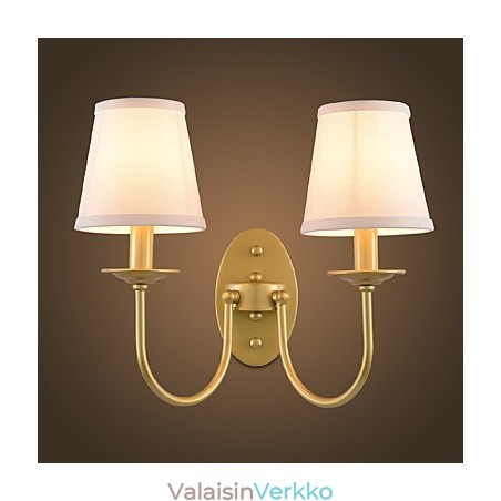 Rustic Lodge Simple Vintage Painting Feature Ambient Light -seinävalaisimet