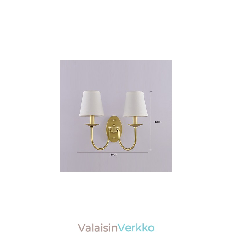 Rustic Lodge Simple Vintage Painting Feature Ambient Light -seinävalaisimet