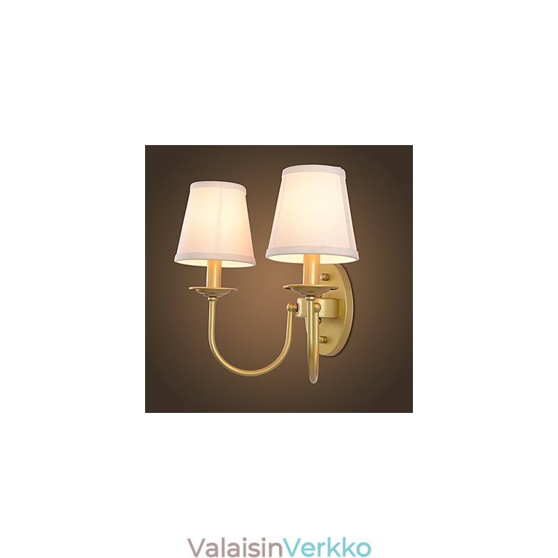 Rustic Lodge Simple Vintage Painting Feature Ambient Light -seinävalaisimet