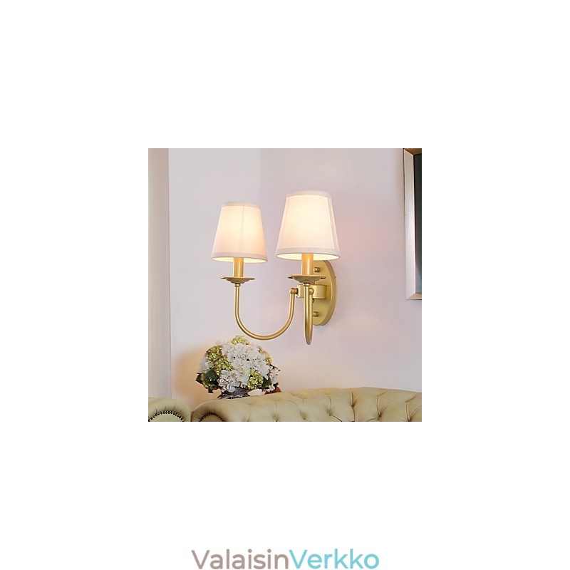 Rustic Lodge Simple Vintage Painting Feature Ambient Light -seinävalaisimet