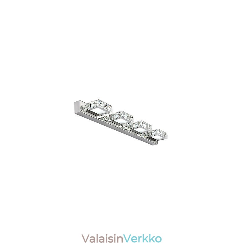Kylpyhuoneen turhamaisuus Light Crystal Make Up Mirror Light 4 valoa Kylpyhuoneen makuuhuoneen valaistus