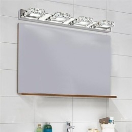 Kylpyhuoneen turhamaisuus Light Crystal Make Up Mirror Light 4 valoa Kylpyhuoneen makuuhuoneen valaistus