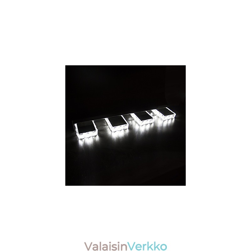 Kylpyhuoneen turhamaisuus Light Crystal Make Up Mirror Light 4 valoa Kylpyhuoneen makuuhuoneen valaistus