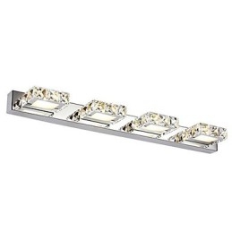 Kylpyhuoneen turhamaisuus Light Crystal Make Up Mirror Light 4 valoa Kylpyhuoneen makuuhuoneen valaistus
