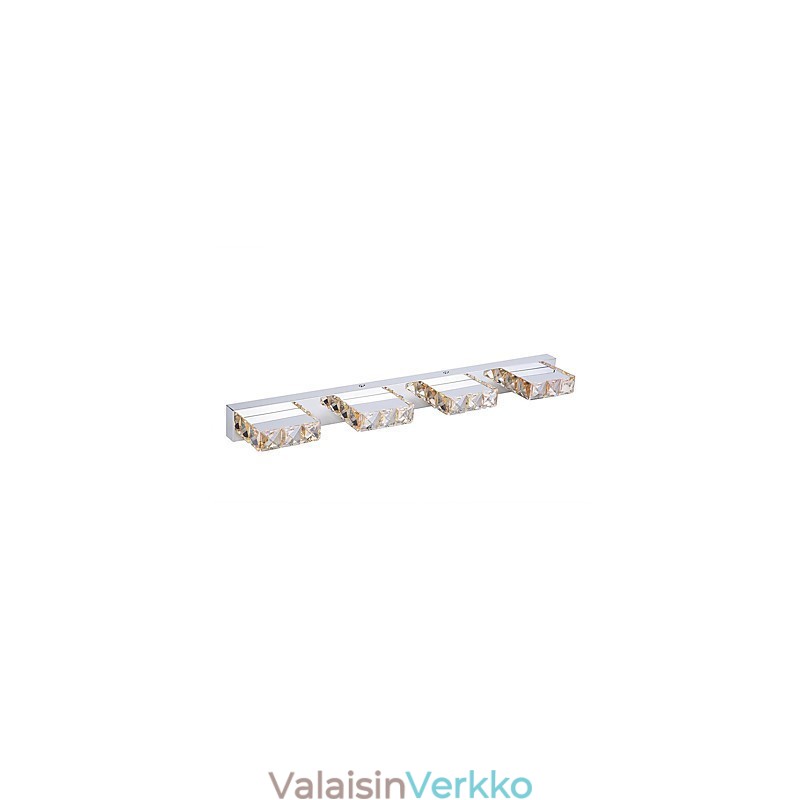 Kylpyhuoneen turhamaisuus Light Crystal Make Up Mirror Light 4 valoa Kylpyhuoneen makuuhuoneen valaistus
