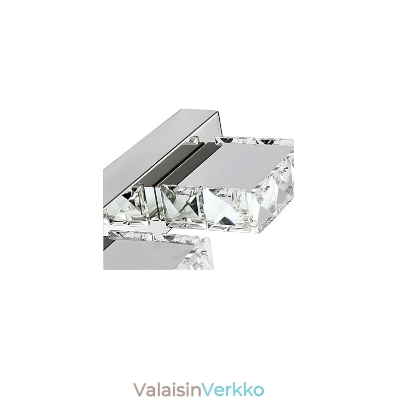Kylpyhuoneen turhamaisuus Light Crystal Make Up Mirror Light 4 valoa Kylpyhuoneen makuuhuoneen valaistus