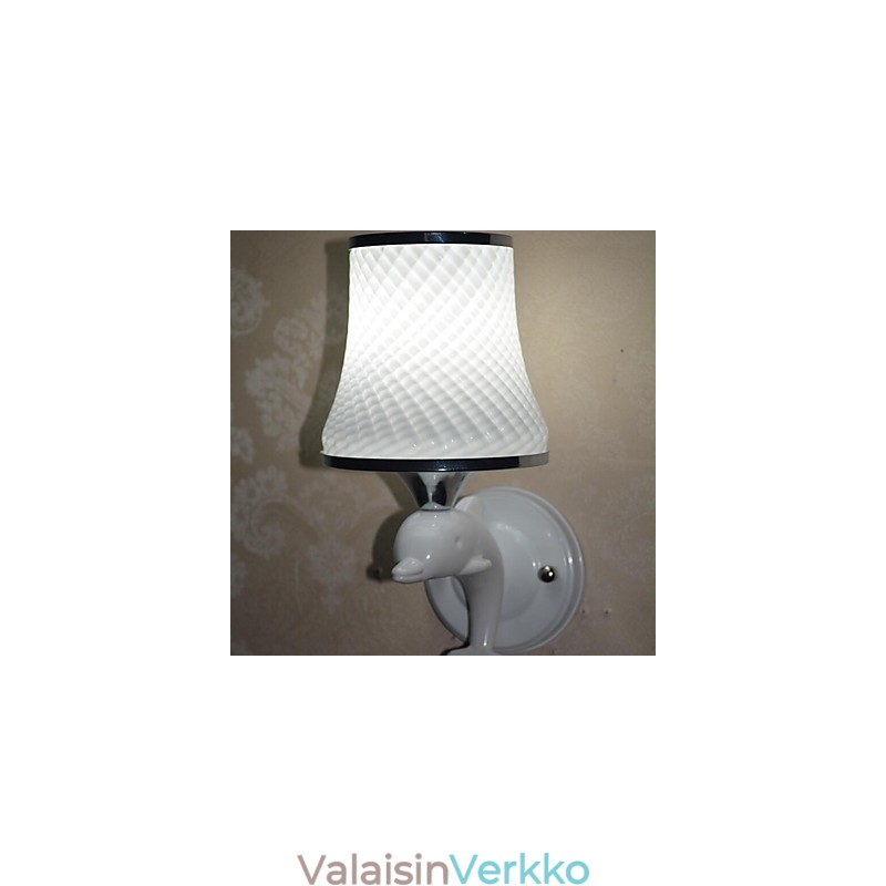 Vintage sähköpinnoitettu ominaisuus alasvalaisin seinävalaisin