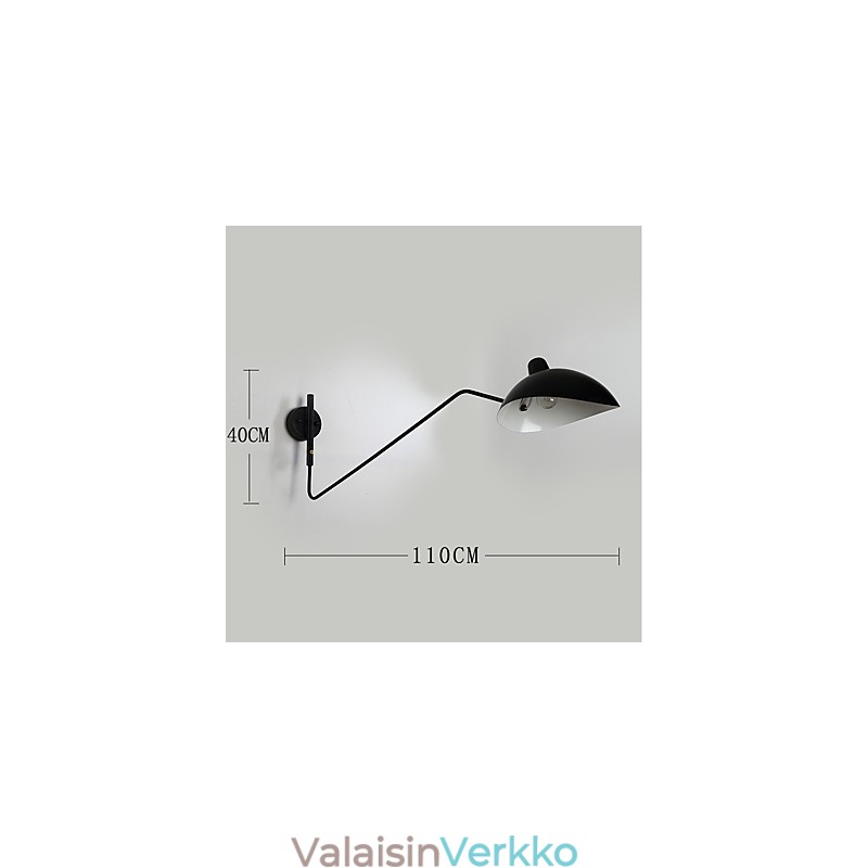 Loft Amerikkalainen maaseutu teollisuustyyliset vintage-seinävalaisimet makuuhuoneeseen ruokalahuoneeseen kahvila- ja baarikoristele seinävalaisin