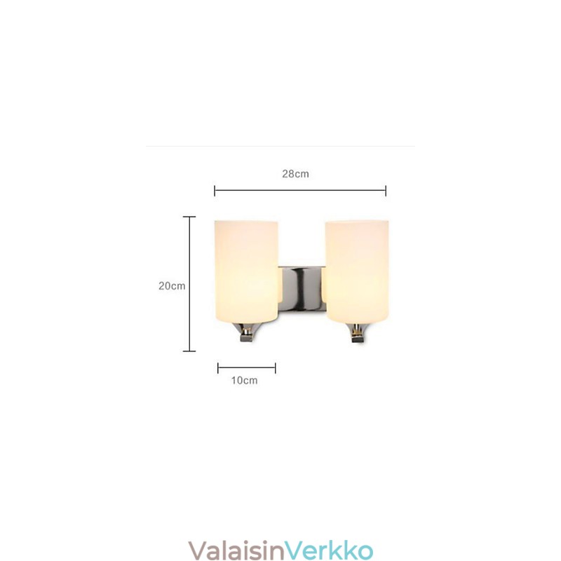 Yksinkertainen lämmin olohuone Makuuhuone Käytävä Käytävä Parveke Kaksinkertainen seinävalaisin