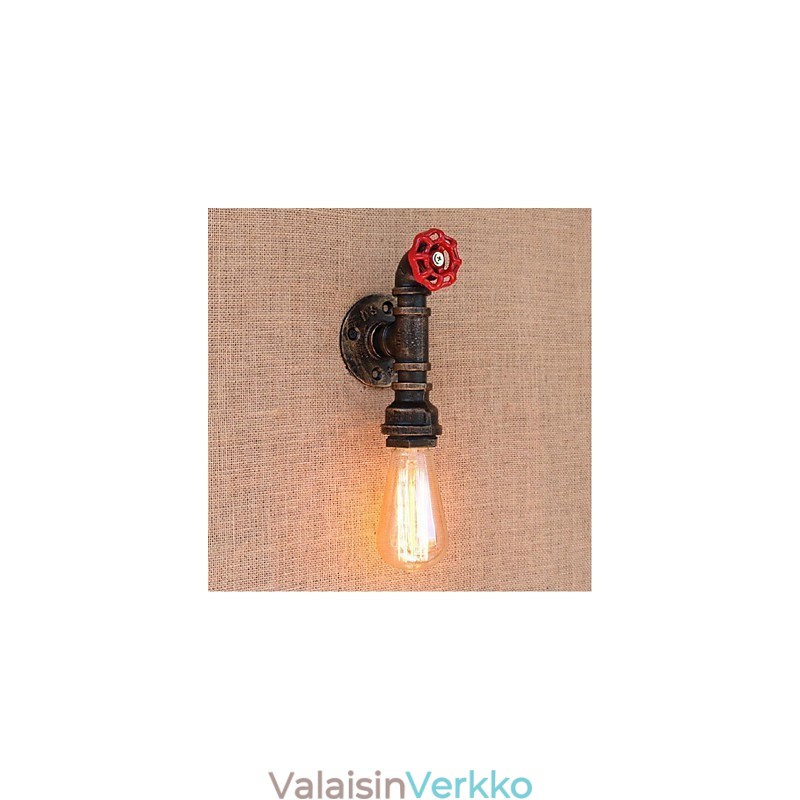 Nostalgia Yksinkertainen vesiputki koristeellinen pieni seinävalaisin seinävalaisin
