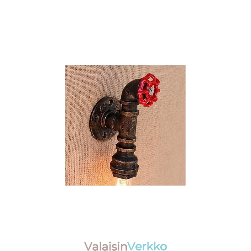 Nostalgia Yksinkertainen vesiputki koristeellinen pieni seinävalaisin seinävalaisin
