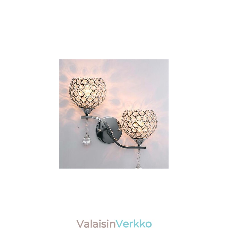 Moderni minimalistinen olohuone käytävä käytävä Crystal seinävalaisin