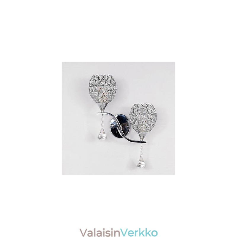 Moderni minimalistinen olohuone käytävä käytävä Crystal seinävalaisin