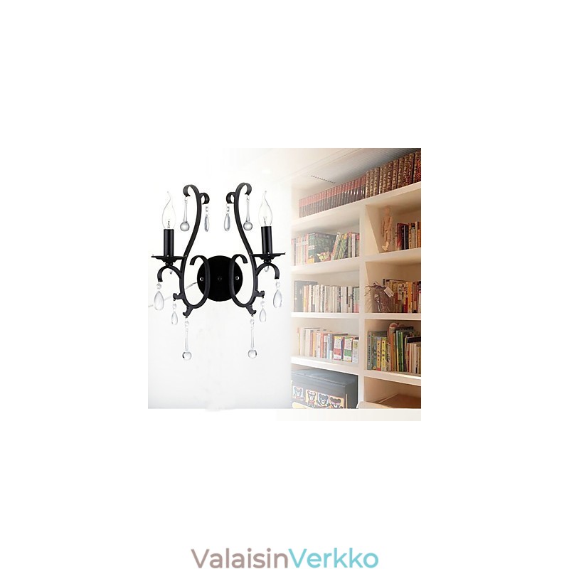 Country Chrome -ominaisuus minityylisille Ambient Light -seinävalaisimille