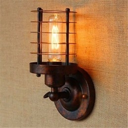 Rustic Lodge Country Antique Brass -ominaisuus Ambient Light -seinävalaisimiin