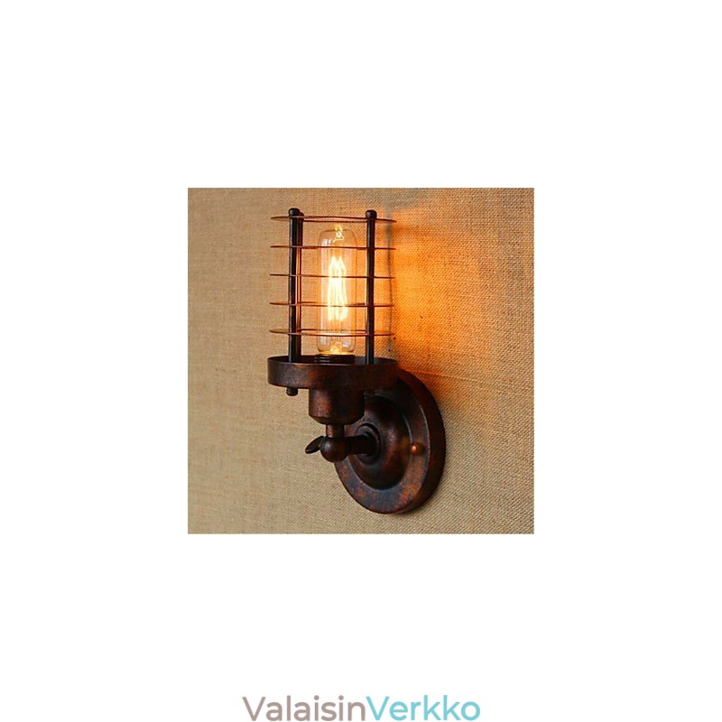 Rustic Lodge Country Antique Brass -ominaisuus Ambient Light -seinävalaisimiin