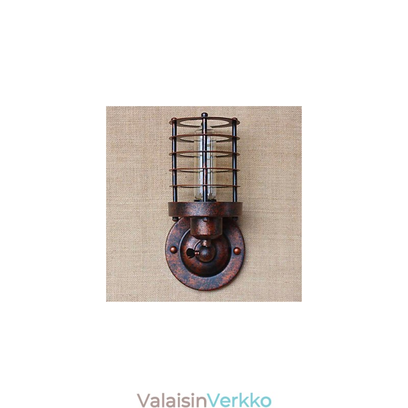 Rustic Lodge Country Antique Brass -ominaisuus Ambient Light -seinävalaisimiin