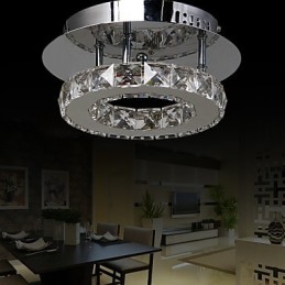 Moderni nykyaikainen Crystal Chrome -tasoteline