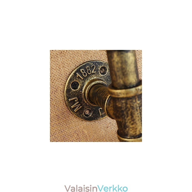 Vesipullon seinävalaisin seinä vaaleanharmaa
