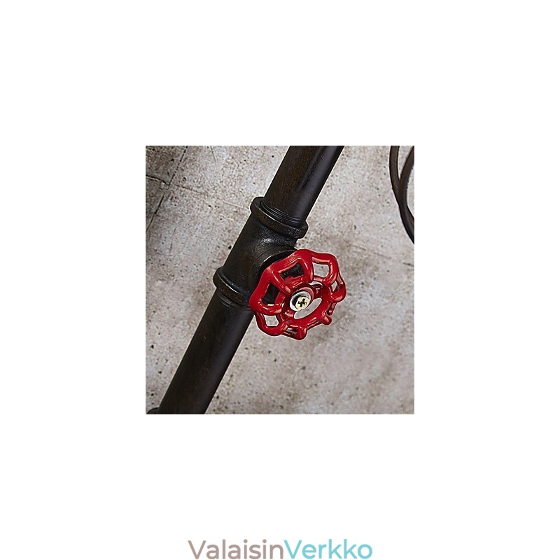 Retro Industrial Pipe Seinävalot Yksinkertainen Parvi Musta Lintuhäkki Metalli Olohuone Ruokailuhuone Keittiö Baari Kahvila Sisustusvalaistus