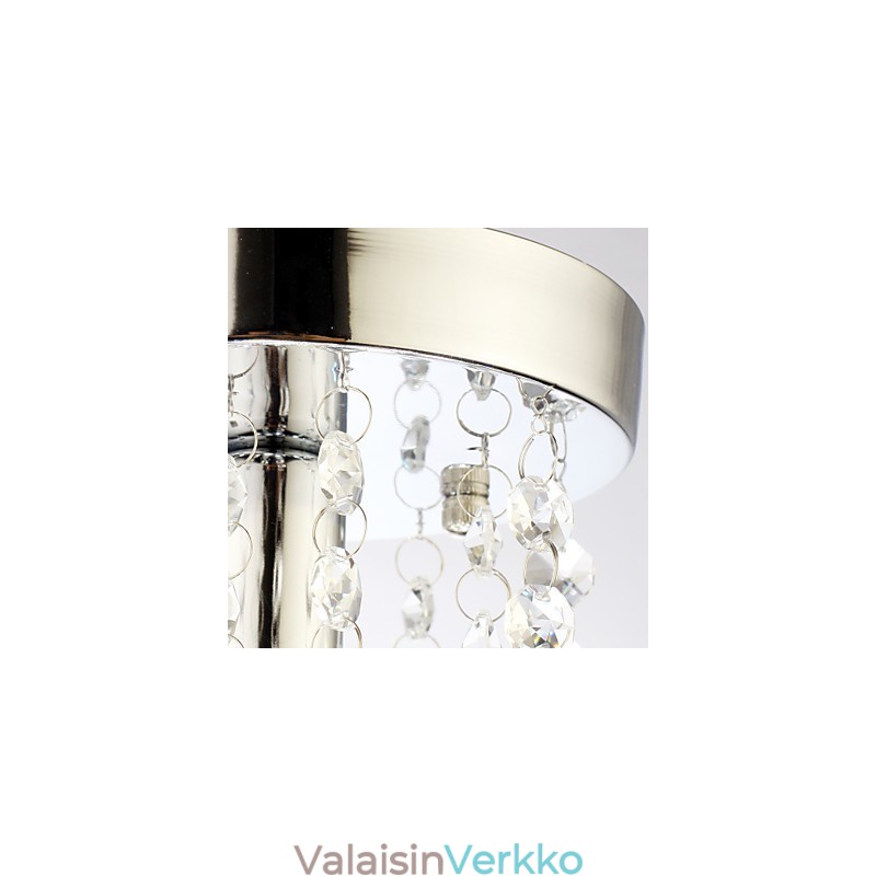 Moderni nykyaikainen perinteinen klassinen Country Crystal Mini Style Chrome Crystal uppoteline