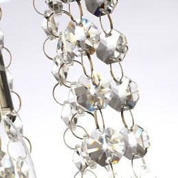Moderni nykyaikainen perinteinen klassinen Country Crystal Mini Style Chrome Crystal uppoteline