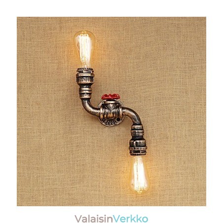 Rustic Lodge Country Brass -ominaisuus Mini Style Ambient Light -seinävalaisimiin Rustic Lodge Country Brass -ominaisuus Mini Style Ambient Light -seinävalaisimiin