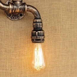 Rustic Lodge Country Brass -ominaisuus Mini Style Ambient Light -seinävalaisimiin