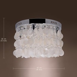 Moderni nykyaikainen Crystal Mini Style Chrome uppoteline