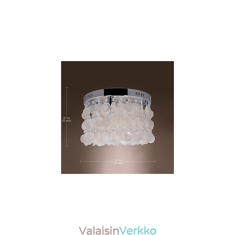Moderni nykyaikainen Crystal Mini Style Chrome uppoteline