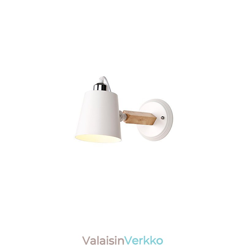 Vintage Puu Art Deco Metalli Maalaismainen seinävalaisin Olohuone Ruokailuhuone Eteinen Seinävalaisin Musta Valkoinen Valinnainen