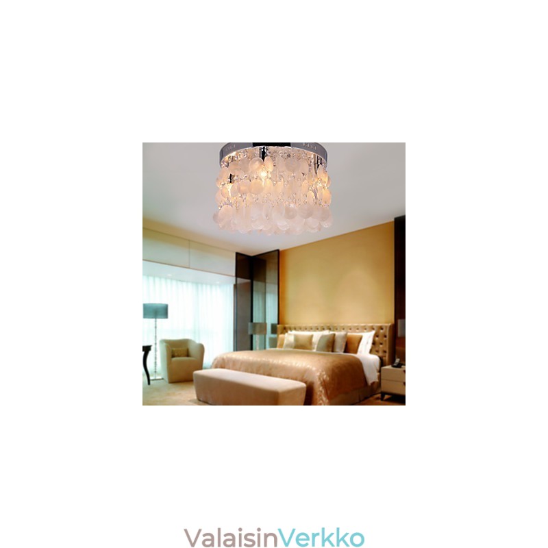 Moderni nykyaikainen Crystal Mini Style Chrome uppoteline