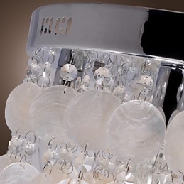 Moderni nykyaikainen Crystal Mini Style Chrome uppoteline