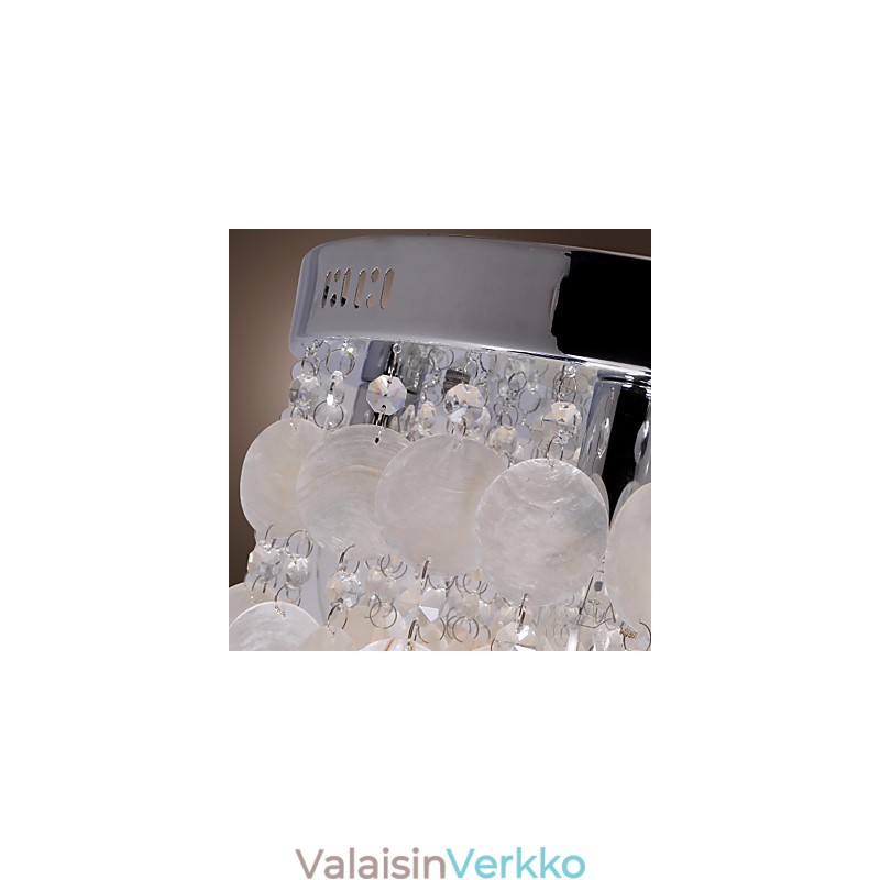 Moderni nykyaikainen Crystal Mini Style Chrome uppoteline