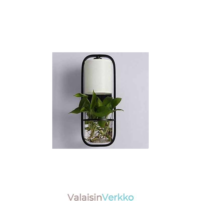 Moderni Iron Creative ruukkukasvilasiseinävalaisin