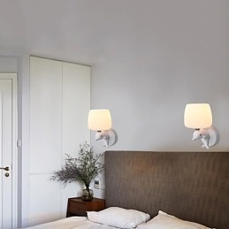 Moderni nykyaikainen maalausominaisuus silmien suojaamiseen Ambient Light Seinävalaisimet Seinävalaisin