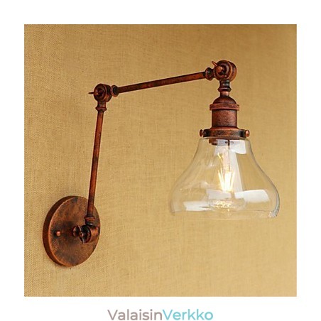 Country Retro Galvanoitu ominaisuus Mini Style -silmäsuojaukseen Ambient Light -kääntövarsivalot seinään Country Retro Galvanoitu ominaisuus Mini Style -silmäsuojaukseen Ambient Light -kääntövarsivalot seinään