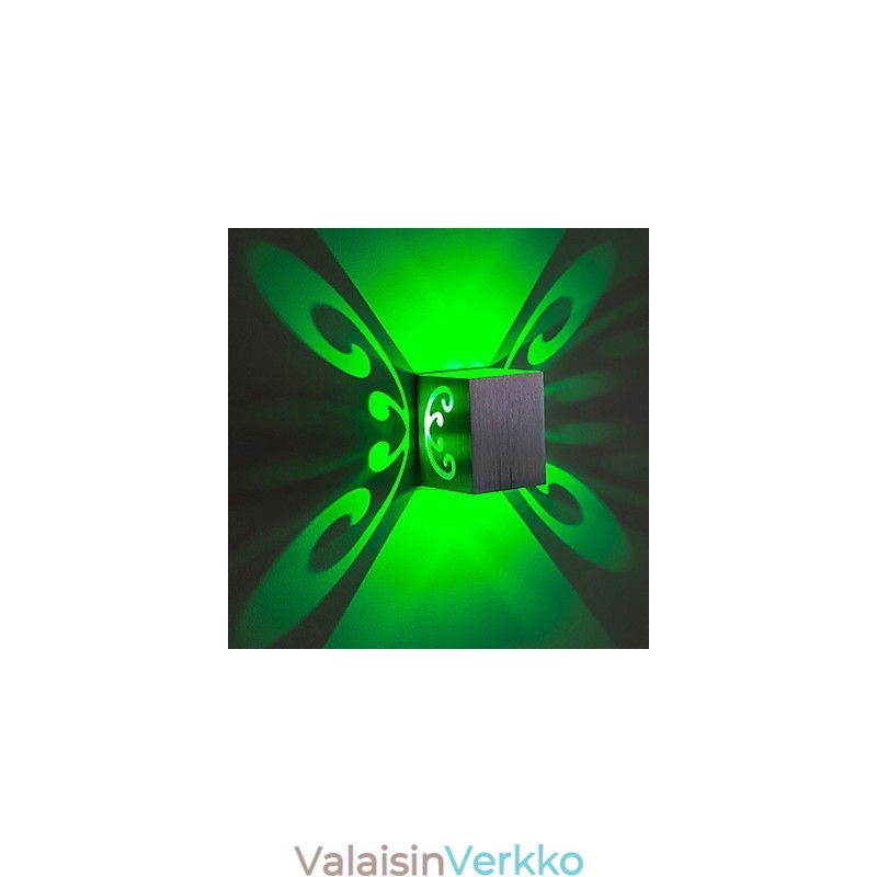 Moderni kevyt alumiininen uppoasennusseinävalaisin Koristele seinävalaisimia