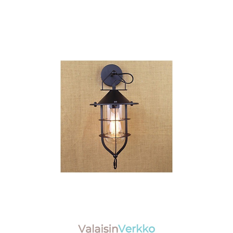 Country Retro Painting Ominaisuus Mini Style Eye Protection Ambient Light -seinälamppuihin
