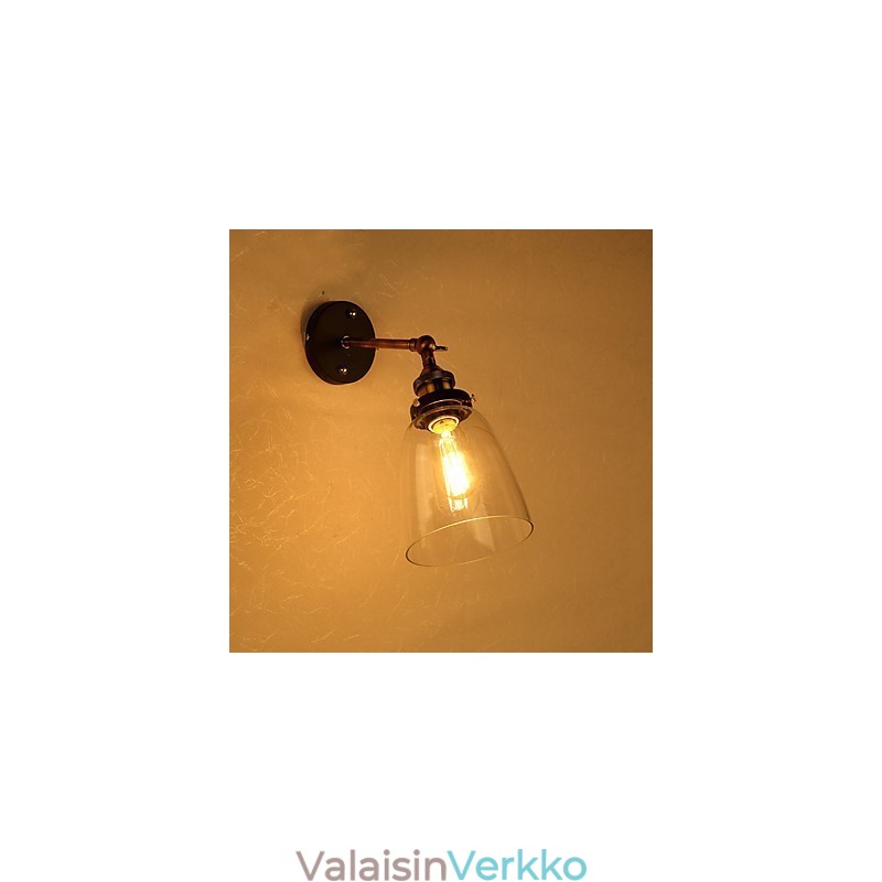 Moderni nykyaikainen perinteinen klassinen maalaismainen Lodge Moderni nykyaikainen pronssinen ominaisuus Downlight-seinävalaisimiin